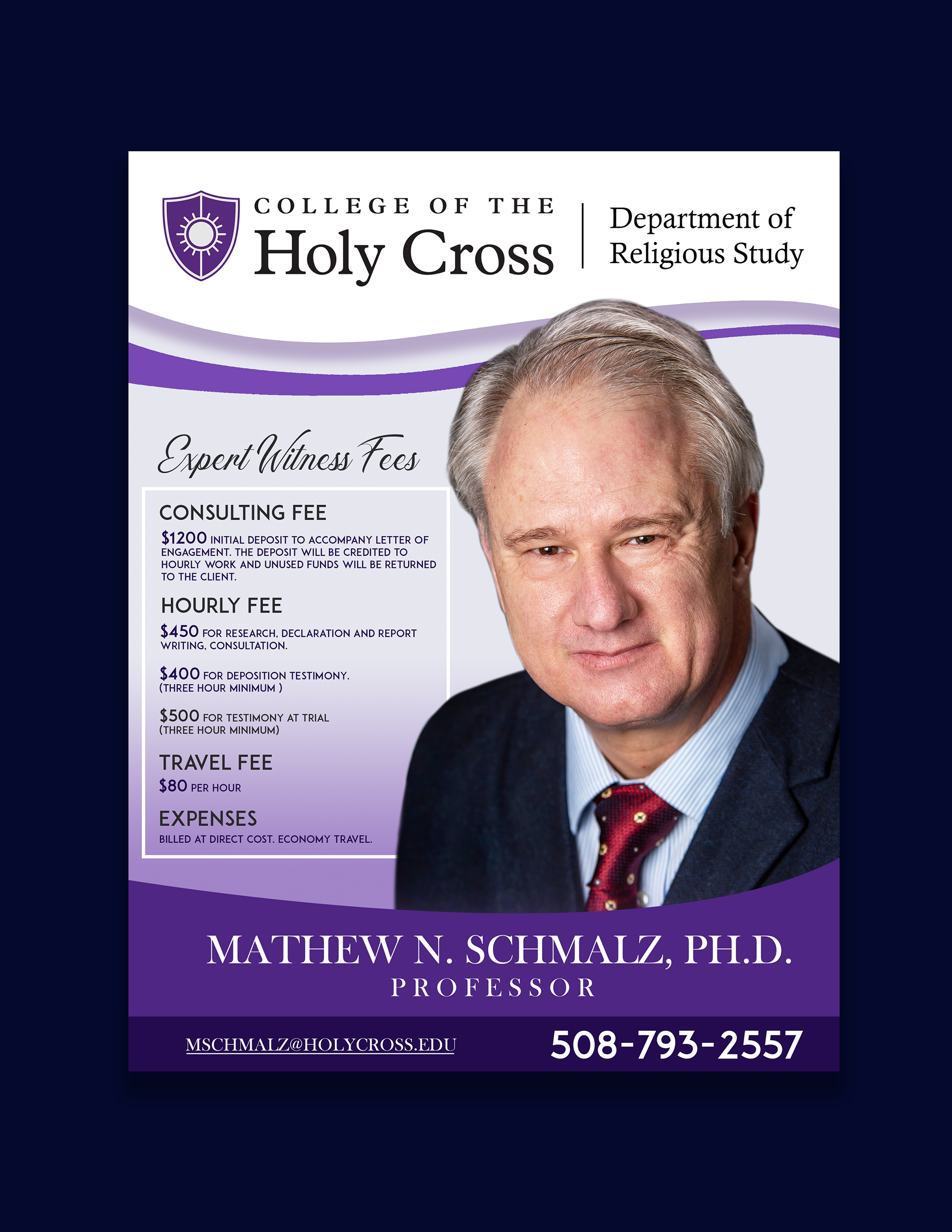Graphic Design by JKIANN08 for College of the Holy Cross | Design #37706428