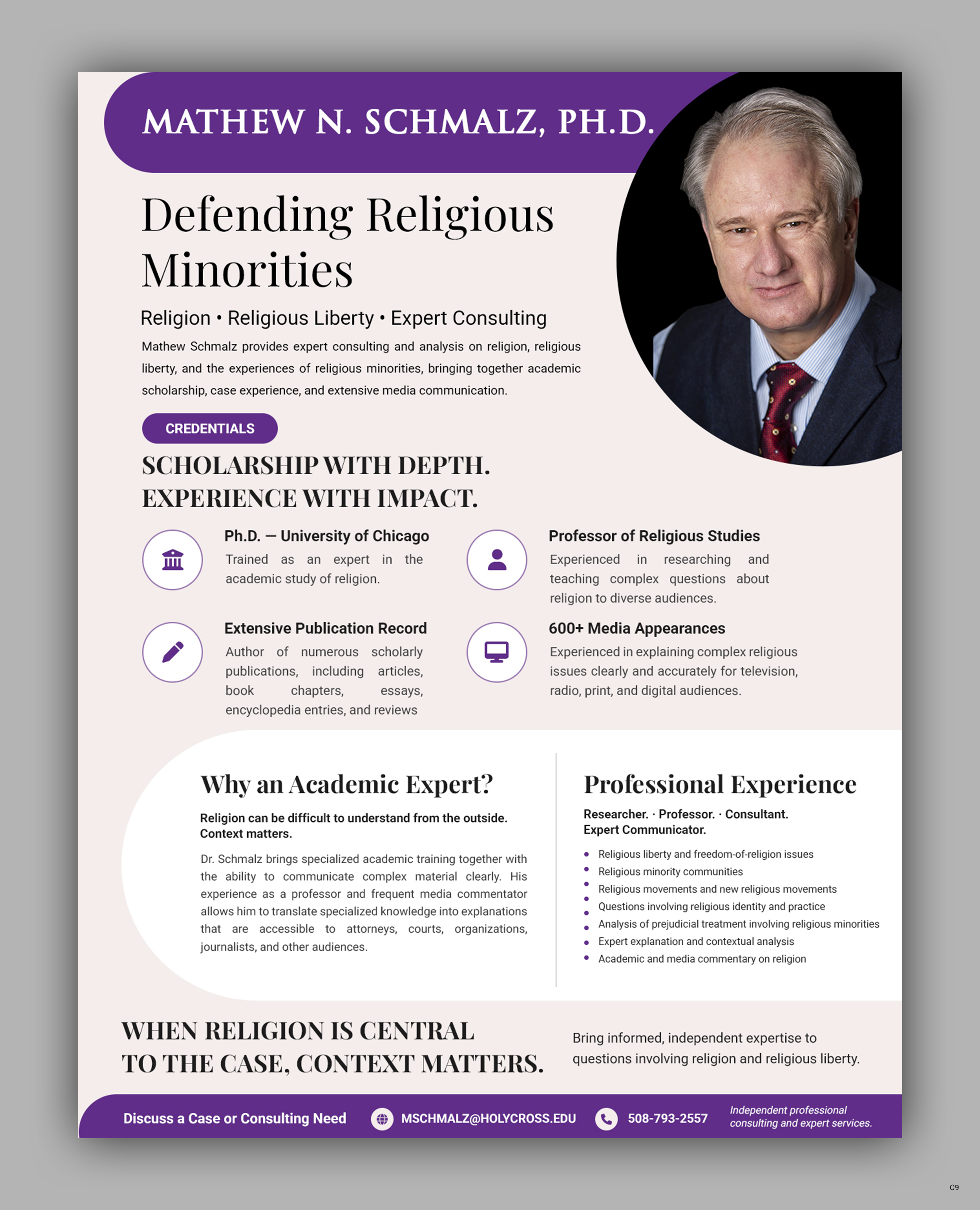 Graphic Design by pb for College of the Holy Cross | Design #37694944