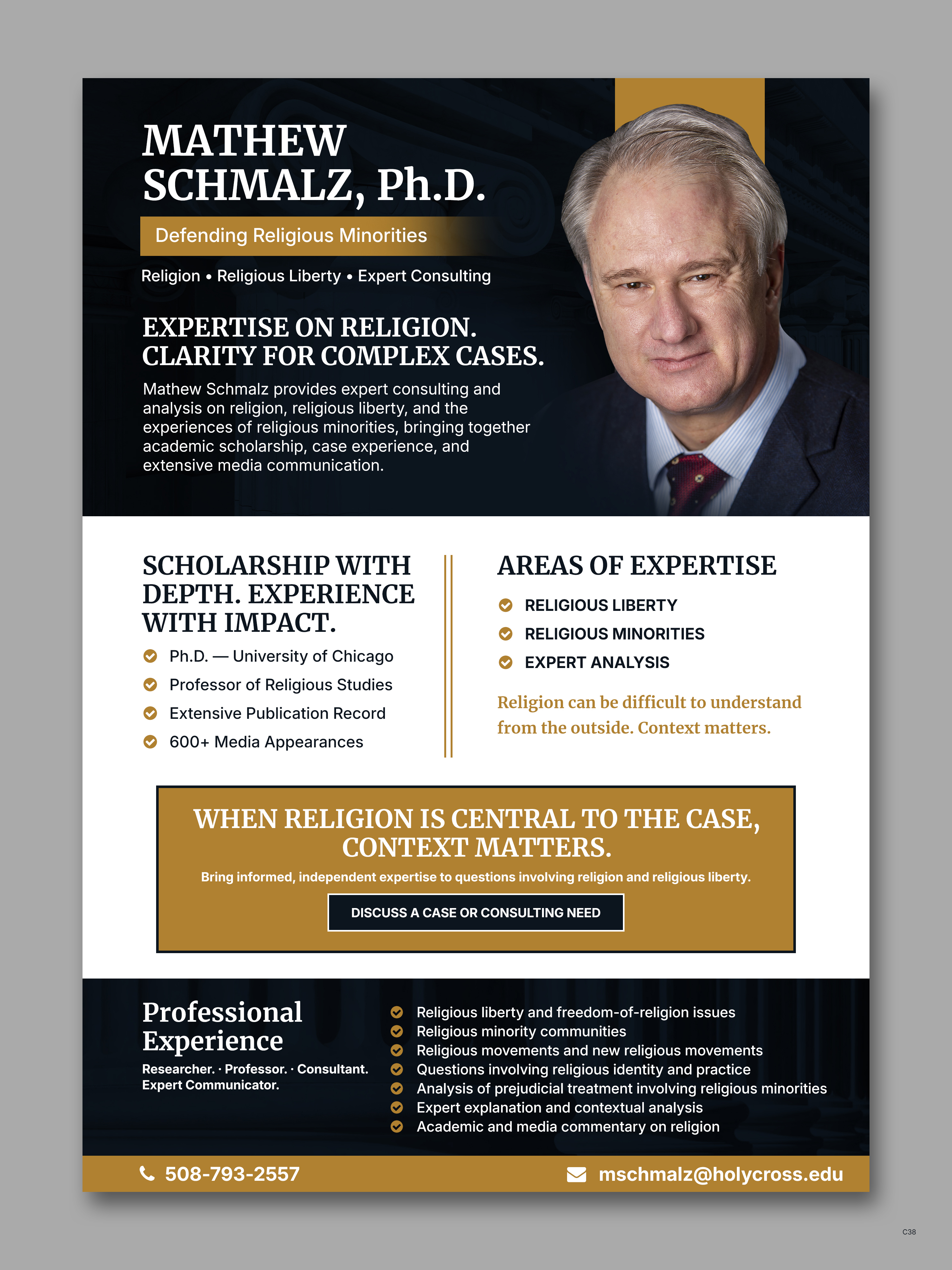 Graphic Design by pb for College of the Holy Cross | Design #37694945
