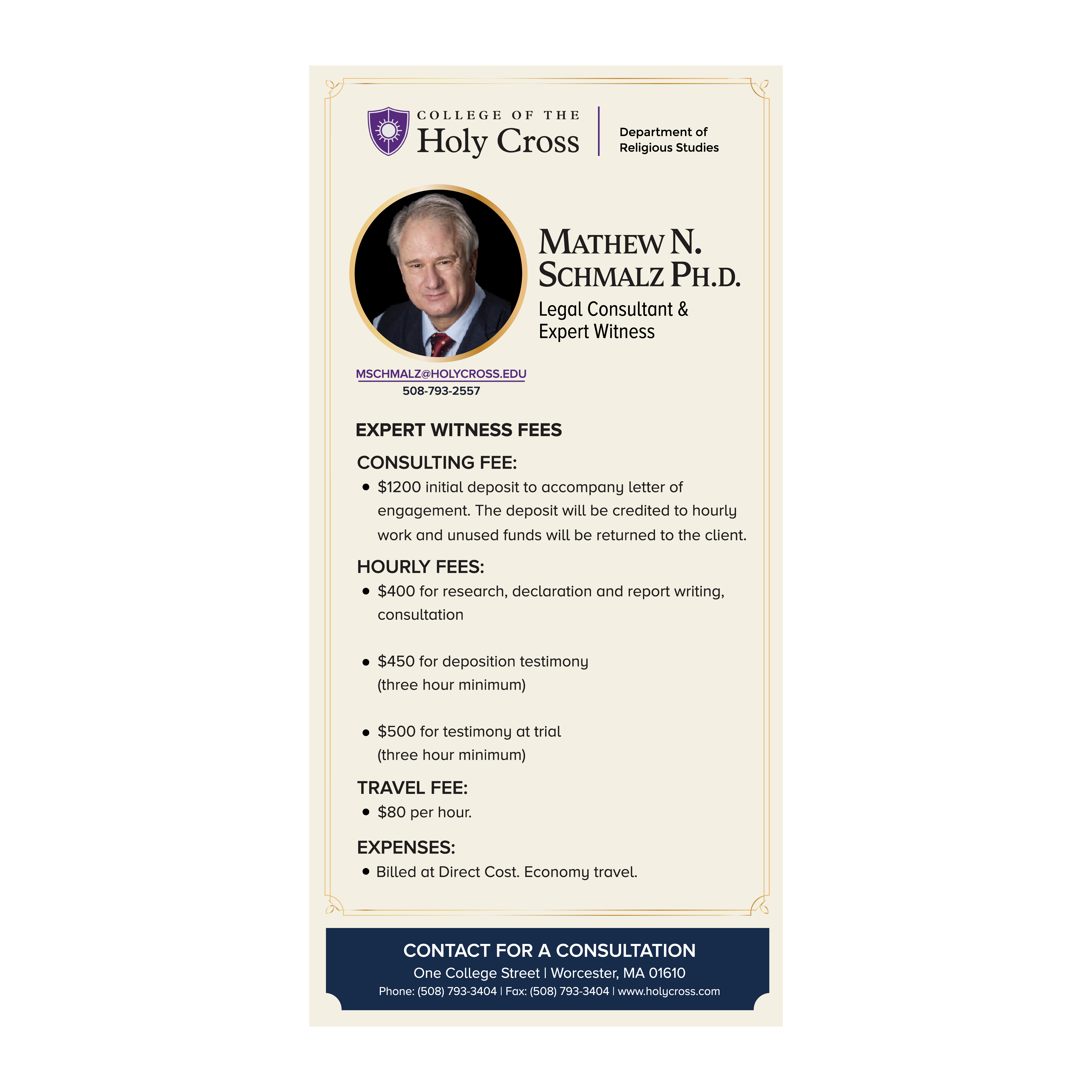 Graphic Design by Freelancertinax for College of the Holy Cross | Design #37711179