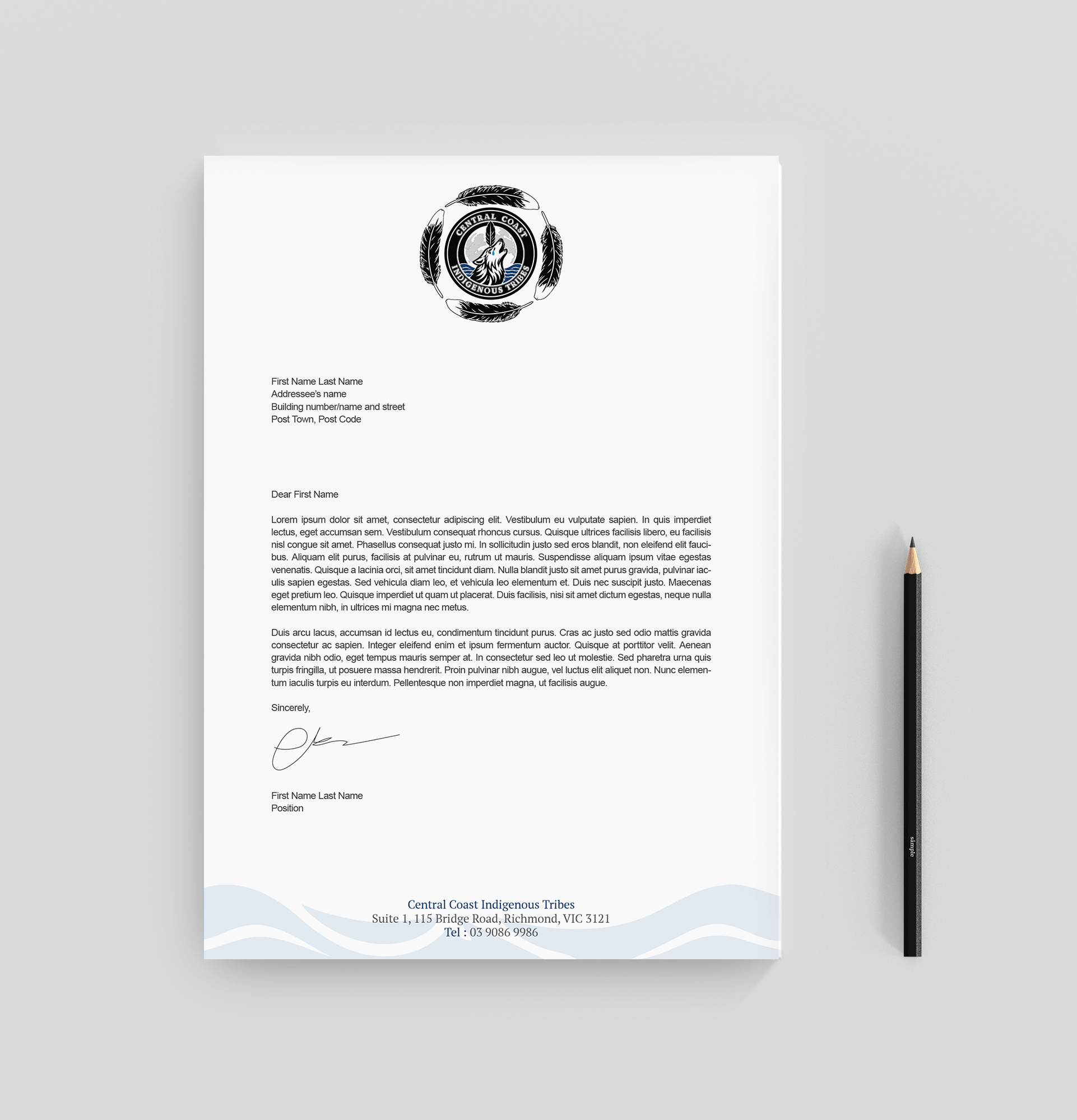 Stationery Design by R.design for this project | Design #37694325