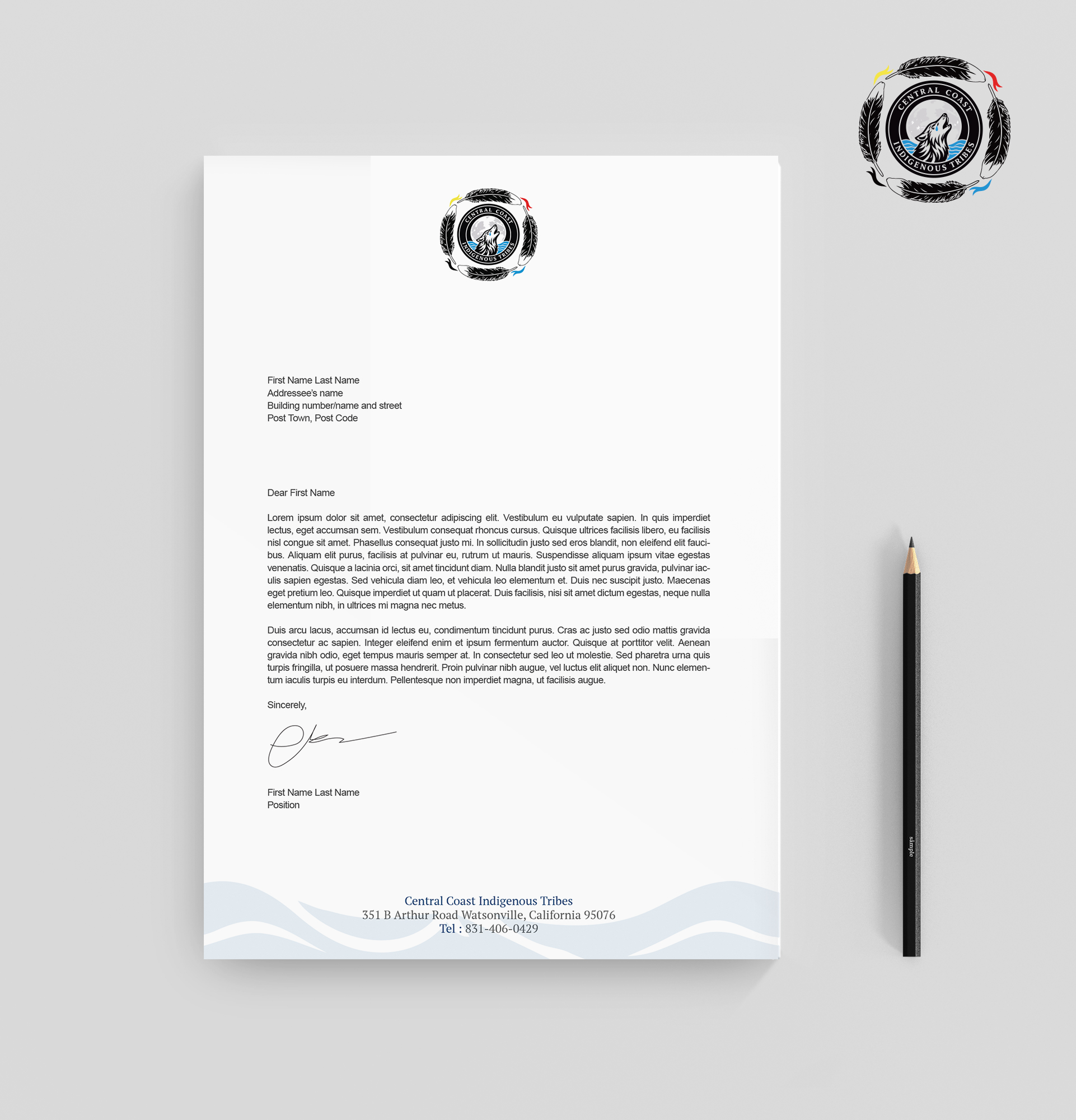 Stationery Design by R.design for this project | Design #37697621
