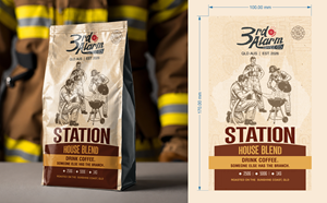 Label Design by Tuba Art Studio. IZ (IMRAN ZW) for this project | Design: #37752704