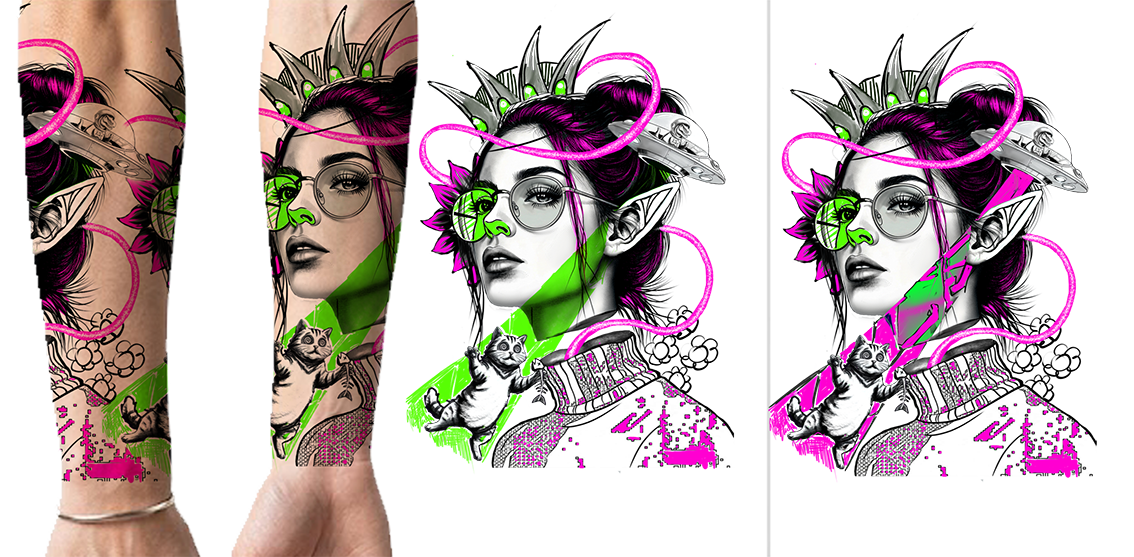 Tattoo Design by ioio for this project | Design #37714087