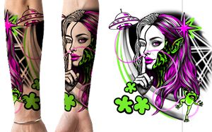 Tattoo Design by ioio for this project | Design: #37716923
