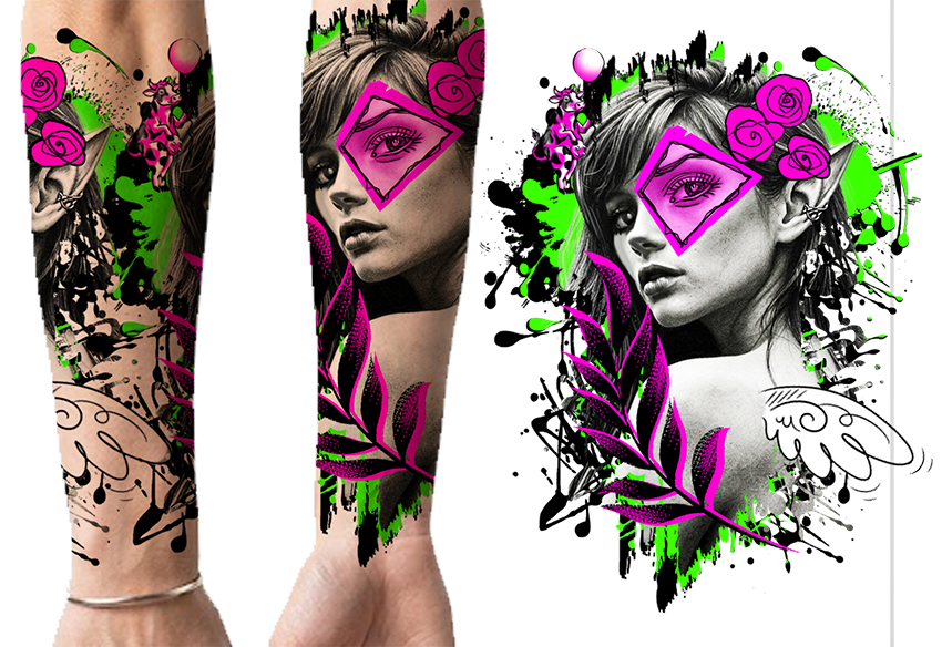 Tattoo Design by ioio for this project | Design #37726583