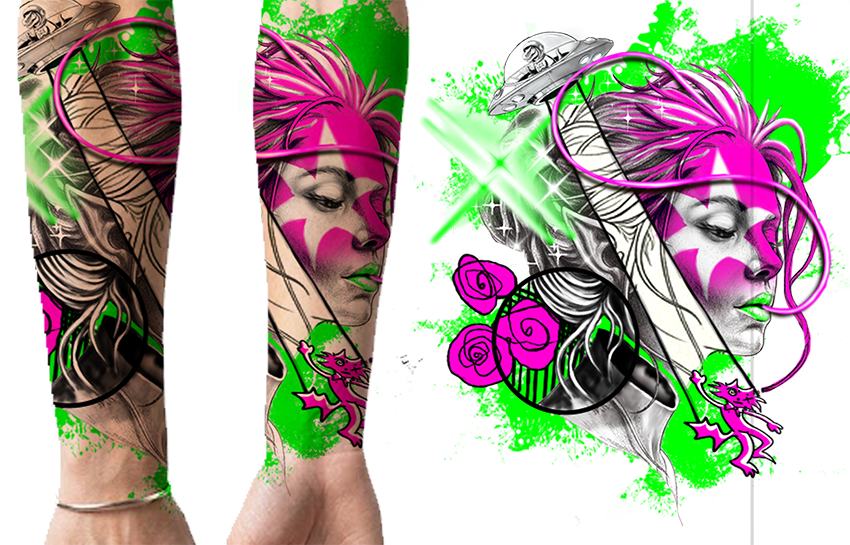 Tattoo Design by ioio for this project | Design #37730483