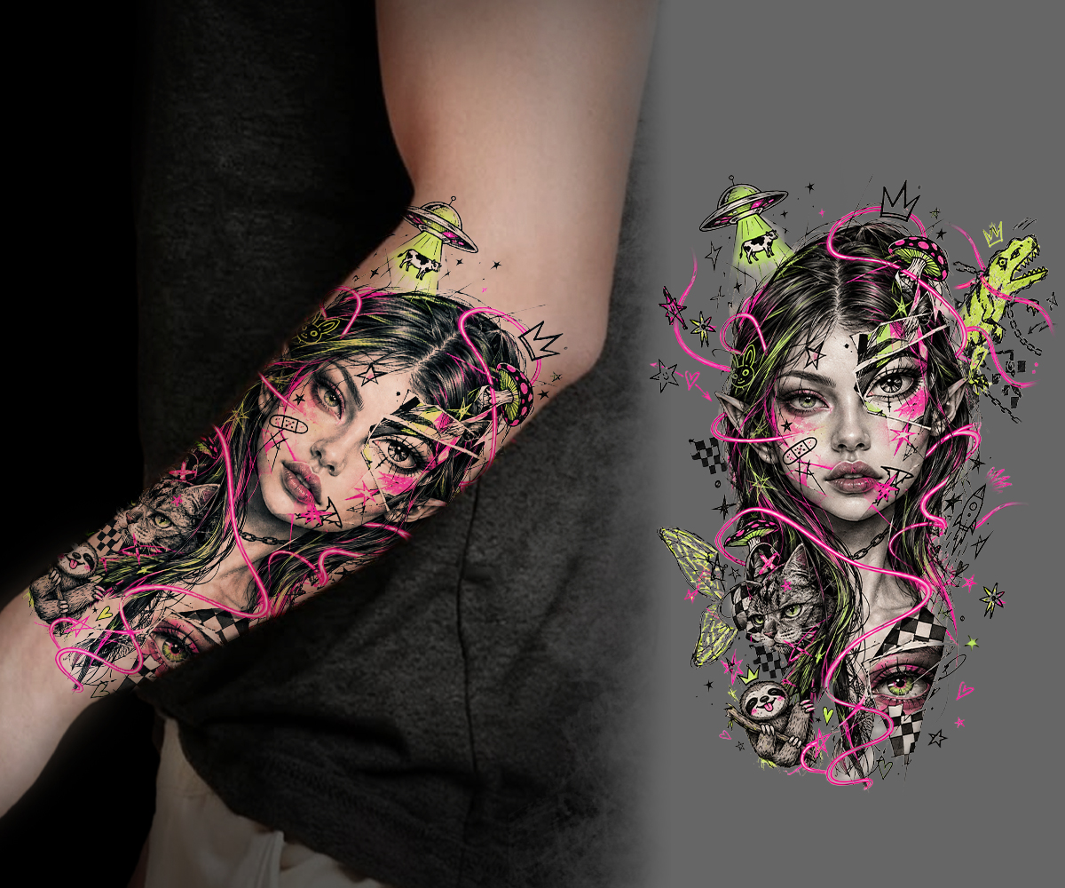 Diseño de Tatuaje por Ruby N para este proyecto | Diseño #37723327