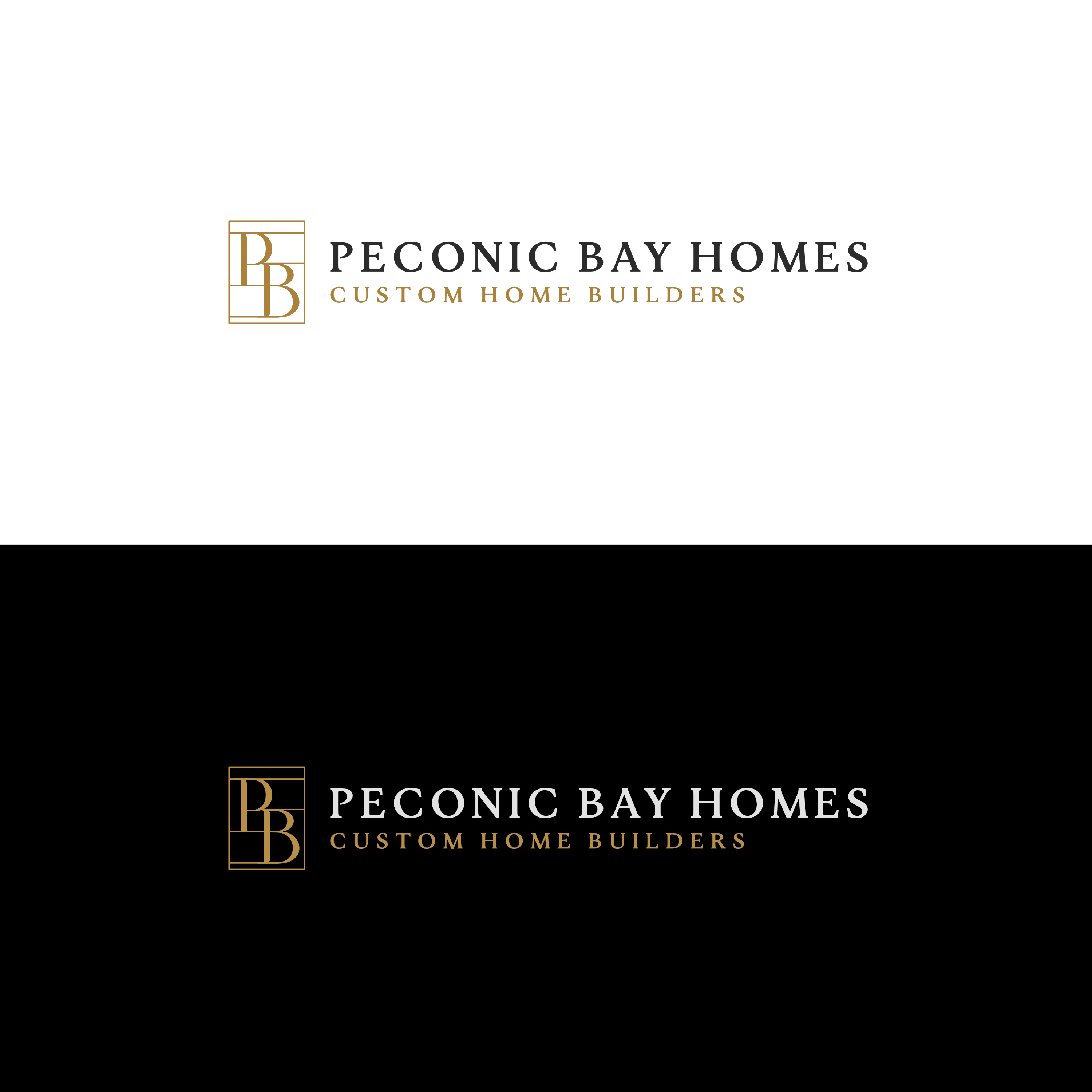 Logo Design by AnninWonderland for Peconic Bay Homes Inc. | Design #37704108