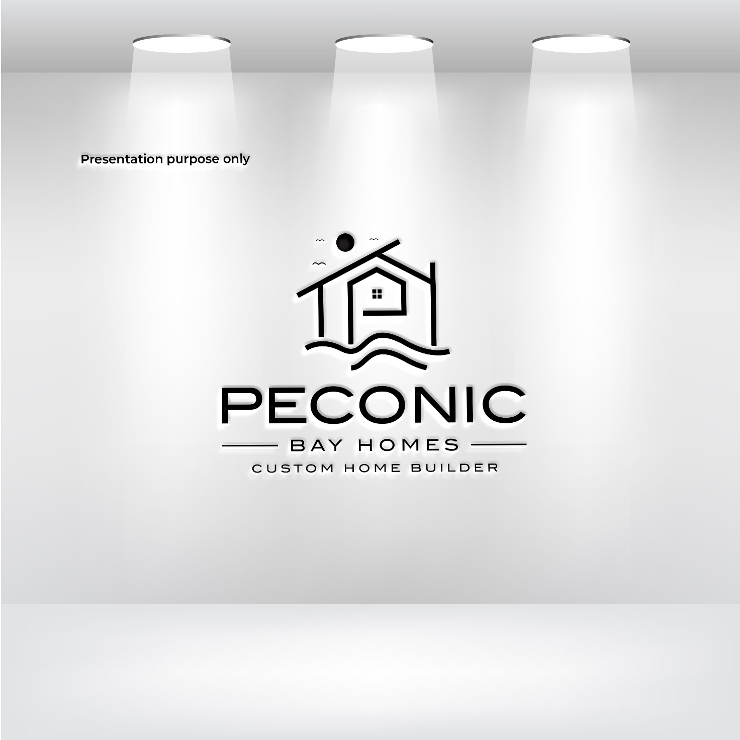 Logo Design by RS_Design for Peconic Bay Homes Inc. | Design #37697297