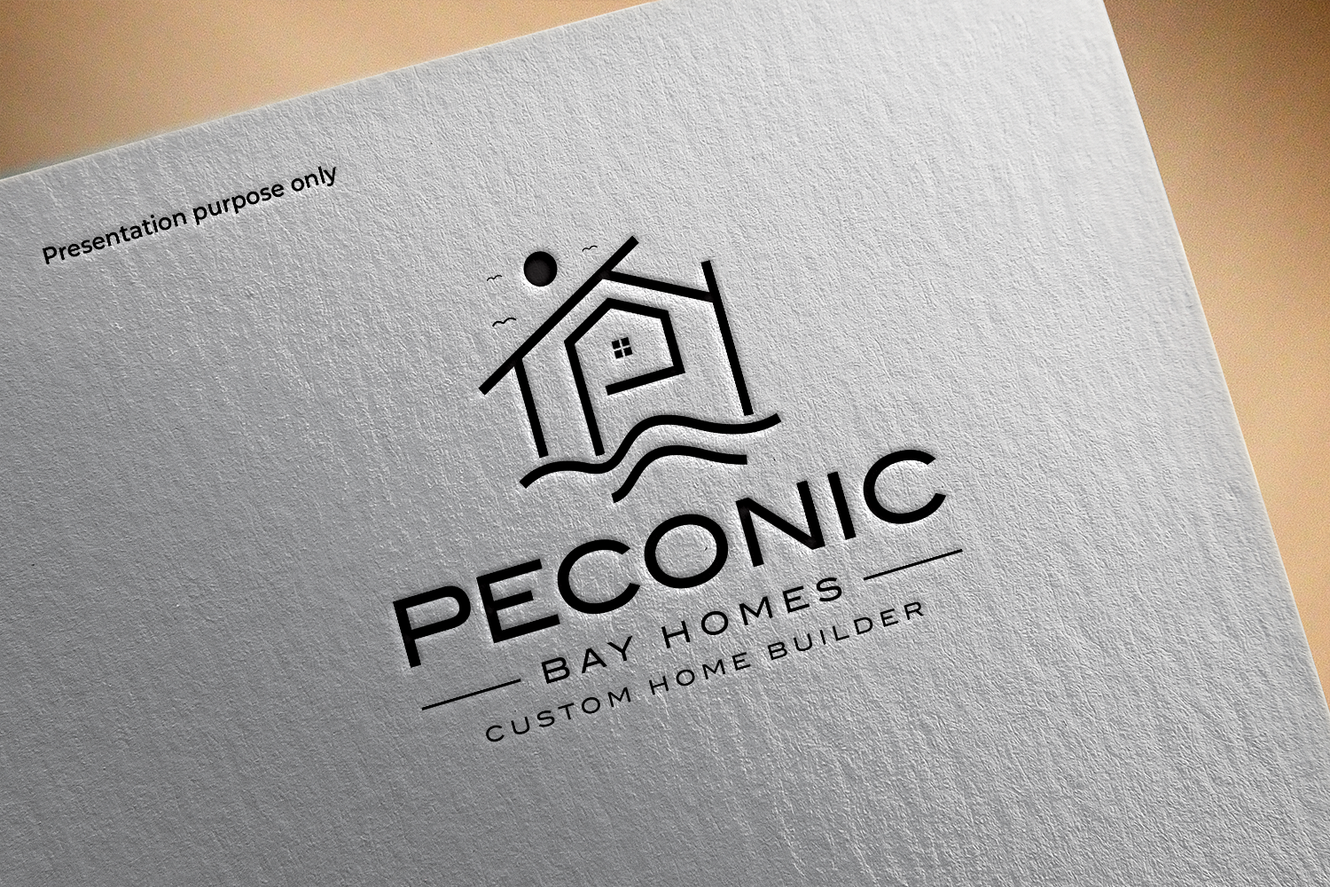 Logo Design by RS_Design for Peconic Bay Homes Inc. | Design #37697298