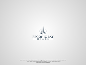 Logo Design by AbrinaDesign for Peconic Bay Homes Inc. | Design: #37702959