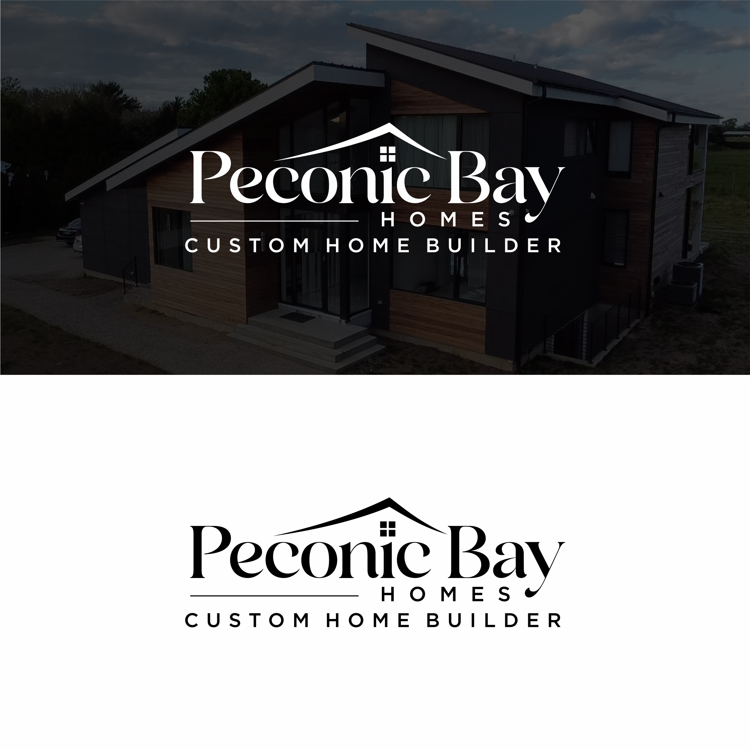 Logo Design by melzh for Peconic Bay Homes Inc. | Design #37698911
