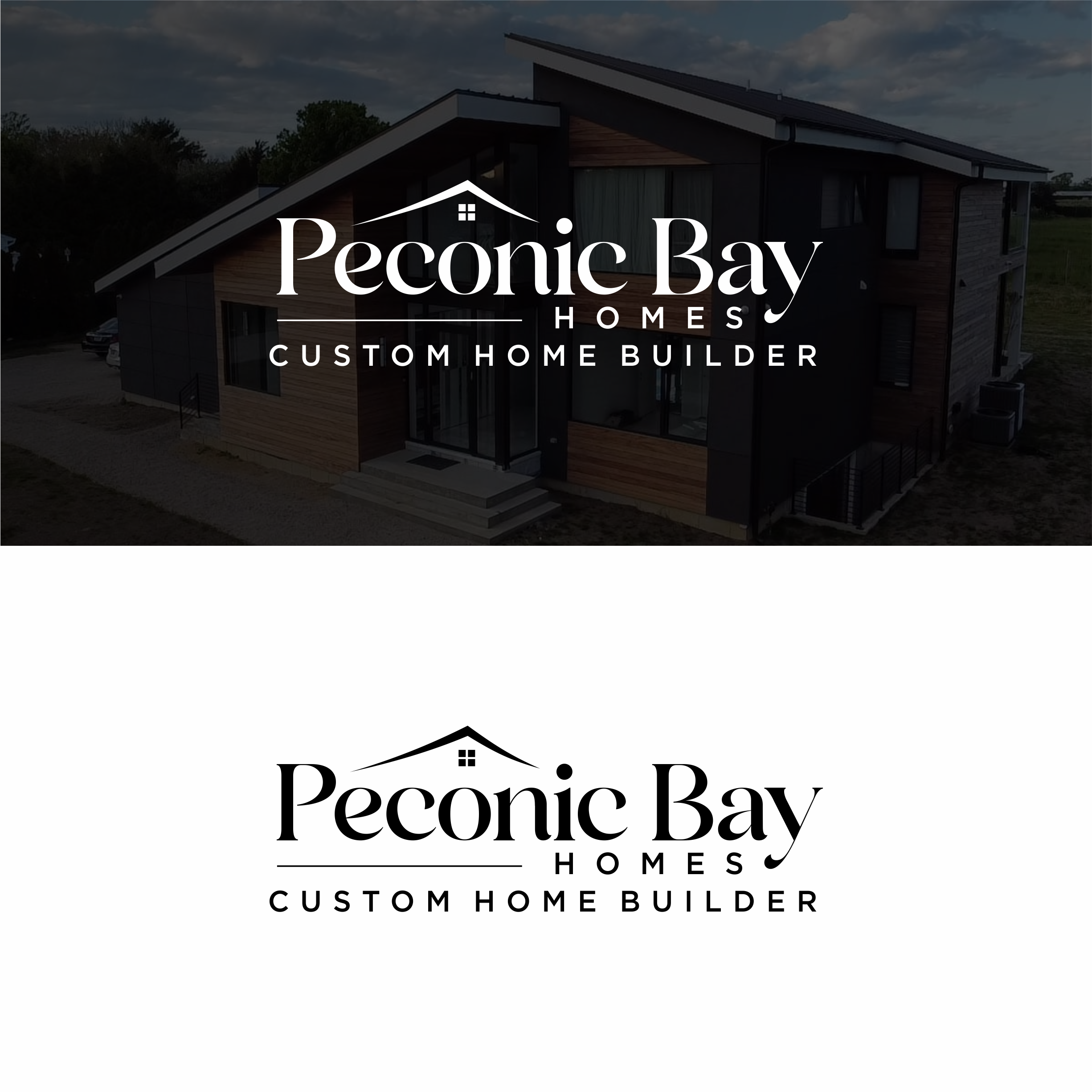 Logo Design by melzh for Peconic Bay Homes Inc. | Design #37698913