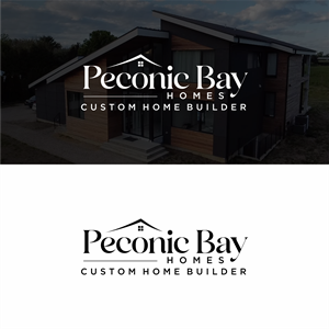 Logo Design by melzh for Peconic Bay Homes Inc. | Design: #37698913