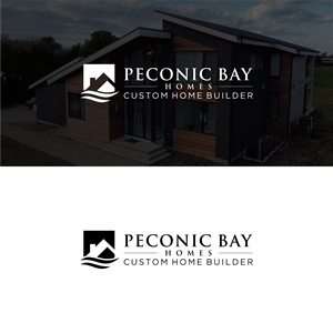 Logo Design by melzh for Peconic Bay Homes Inc. | Design: #37699257
