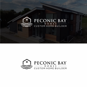 Logo Design by melzh for Peconic Bay Homes Inc. | Design: #37701015