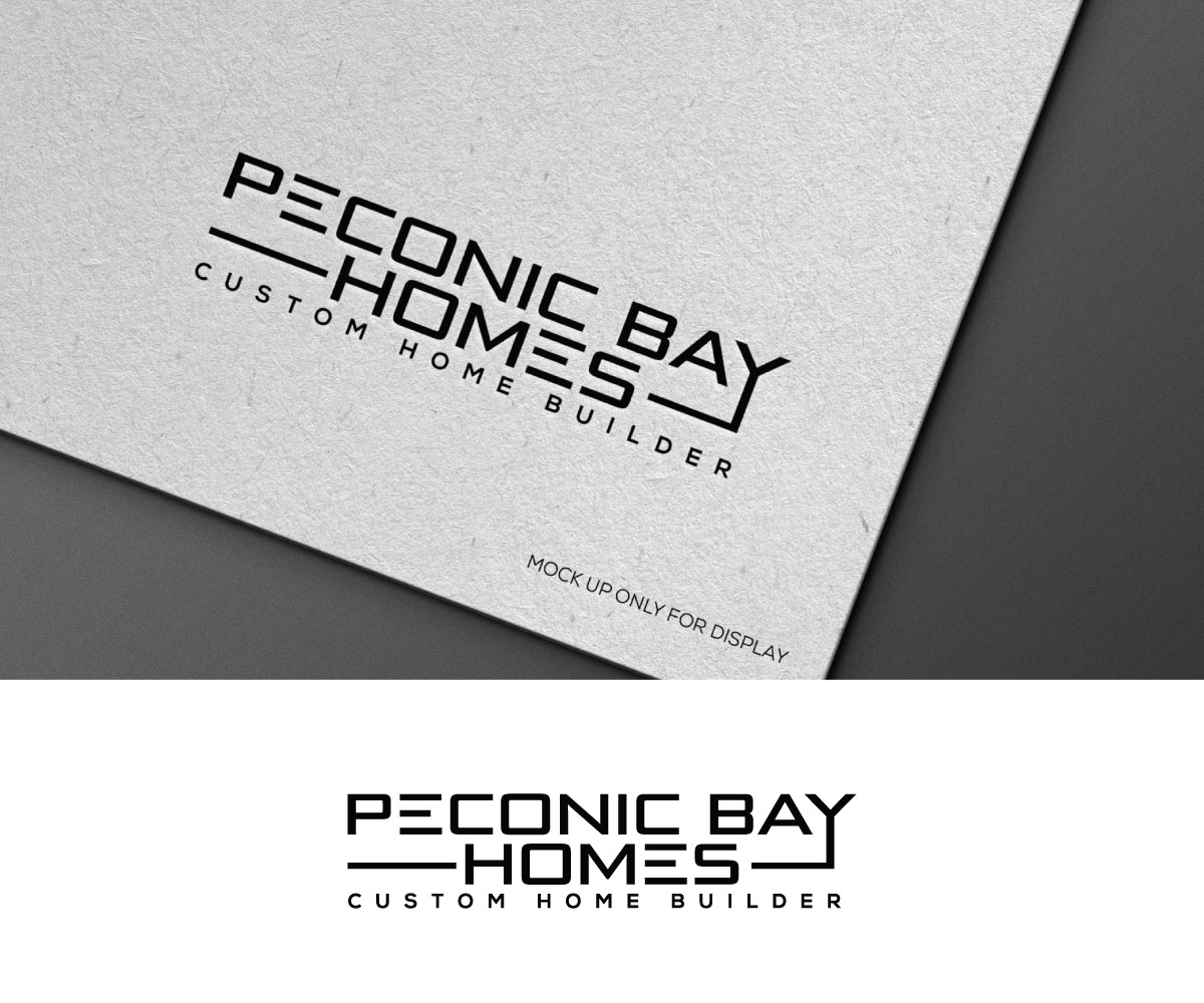 Logo Design by Srk pix!14 for Peconic Bay Homes Inc. | Design #37697129