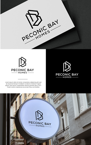 Logo Design by Graphixpointt for Peconic Bay Homes Inc. | Design: #37709785