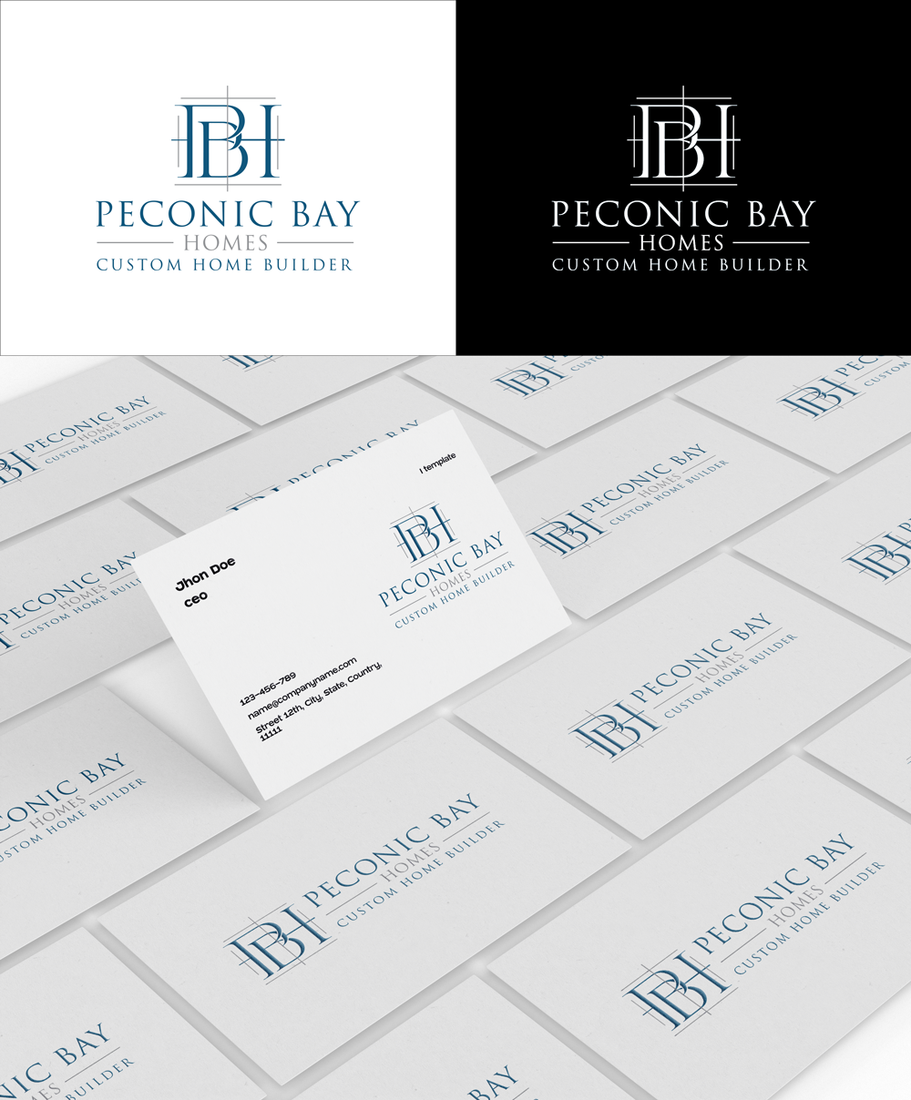 Logo Design by RA-bica for Peconic Bay Homes Inc. | Design #37699292