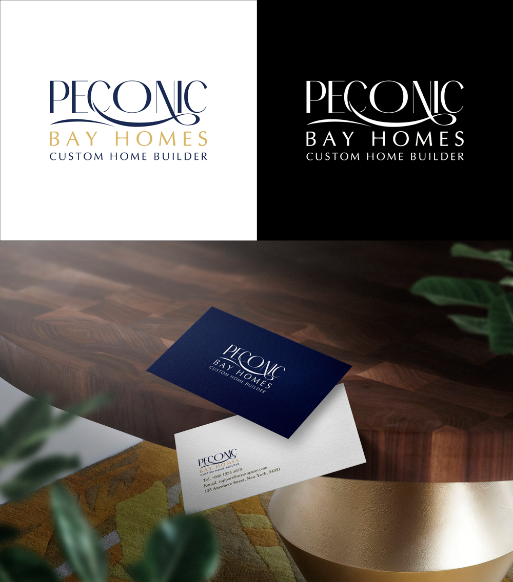 Logo Design by RA-bica for Peconic Bay Homes Inc. | Design #37699699