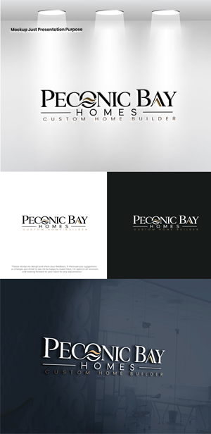 Logo Design by Pixel Signature for Peconic Bay Homes Inc. | Design: #37698259