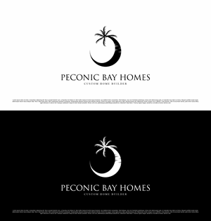 Logo Design by kebusibud for Peconic Bay Homes Inc. | Design: #37697227