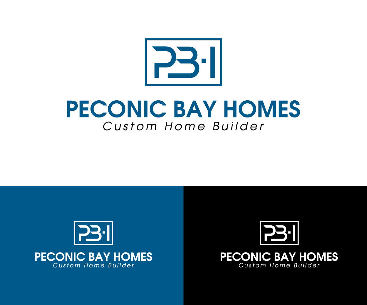 Logo Design by RaKu 2 for Peconic Bay Homes Inc. | Design #37698502