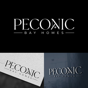 Logo Design by designer profile for Peconic Bay Homes Inc. | Design: #37701987