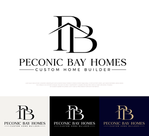 Logo Design by Deejah for Peconic Bay Homes Inc. | Design: #37700354