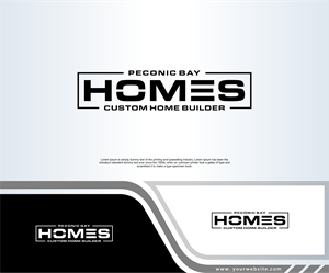 Logo Design by Aero new for Peconic Bay Homes Inc. | Design: #37700701