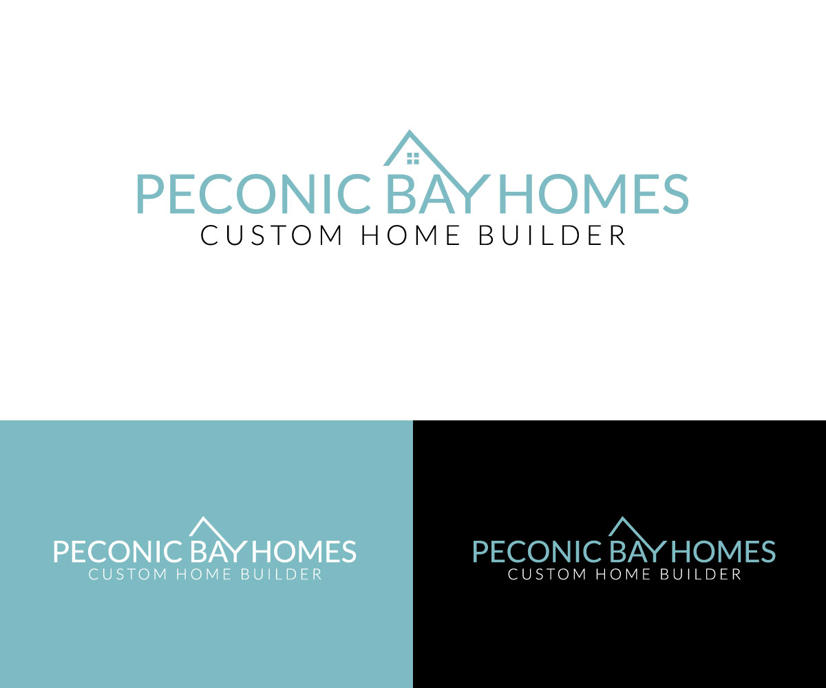 Design de Logo par DesignMaker 2 pour Peconic Bay Homes Inc. | Design #37702825