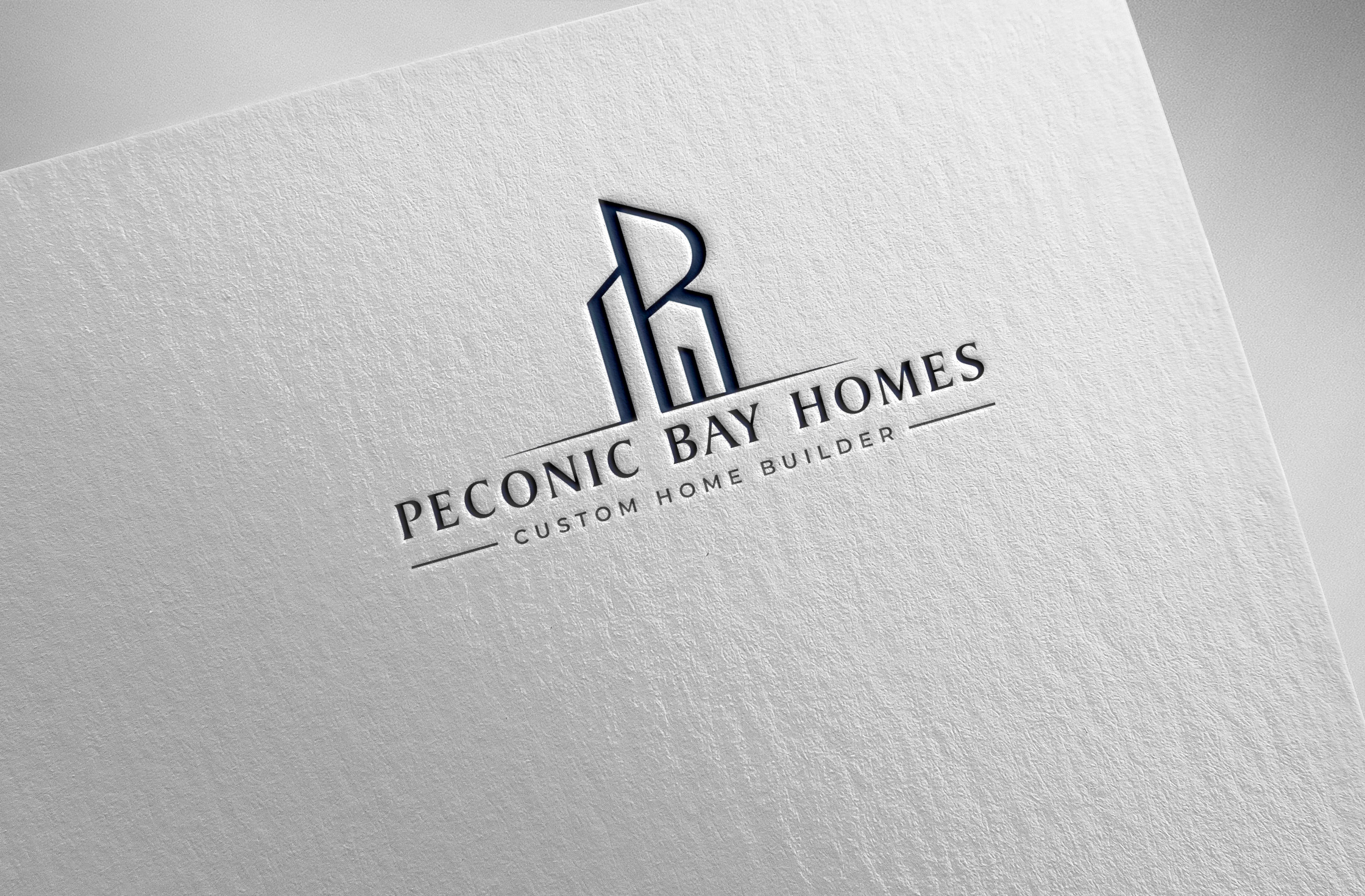 Logo Design by InkPilot_Studio™ for Peconic Bay Homes Inc. | Design #37698938