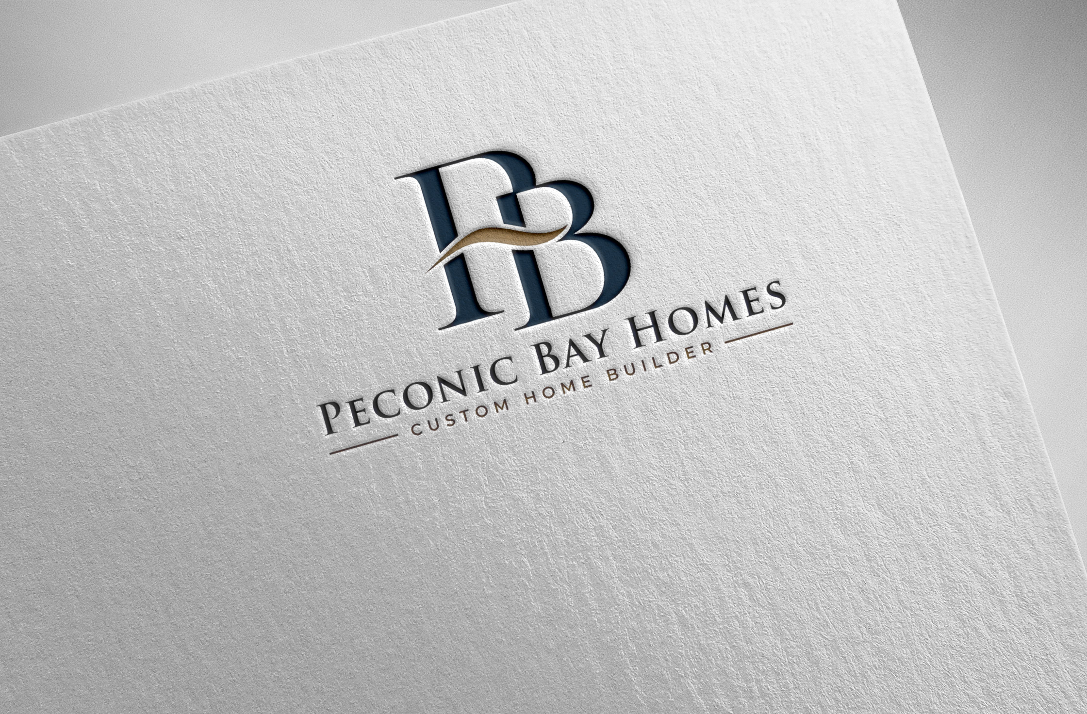 Design de Logo par InkPilot_Studio™ pour Peconic Bay Homes Inc. | Design #37698951
