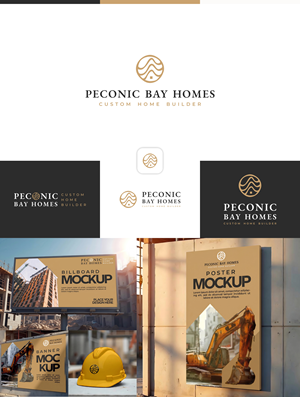 Logo Design by Dell_a.Design for Peconic Bay Homes Inc. | Design: #37698832