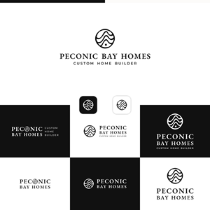 Logo Design by Dell_a.Design for Peconic Bay Homes Inc. | Design: #37711016