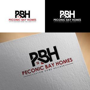 Logo Design by ExclusiveMind for Peconic Bay Homes Inc. | Design: #37707244