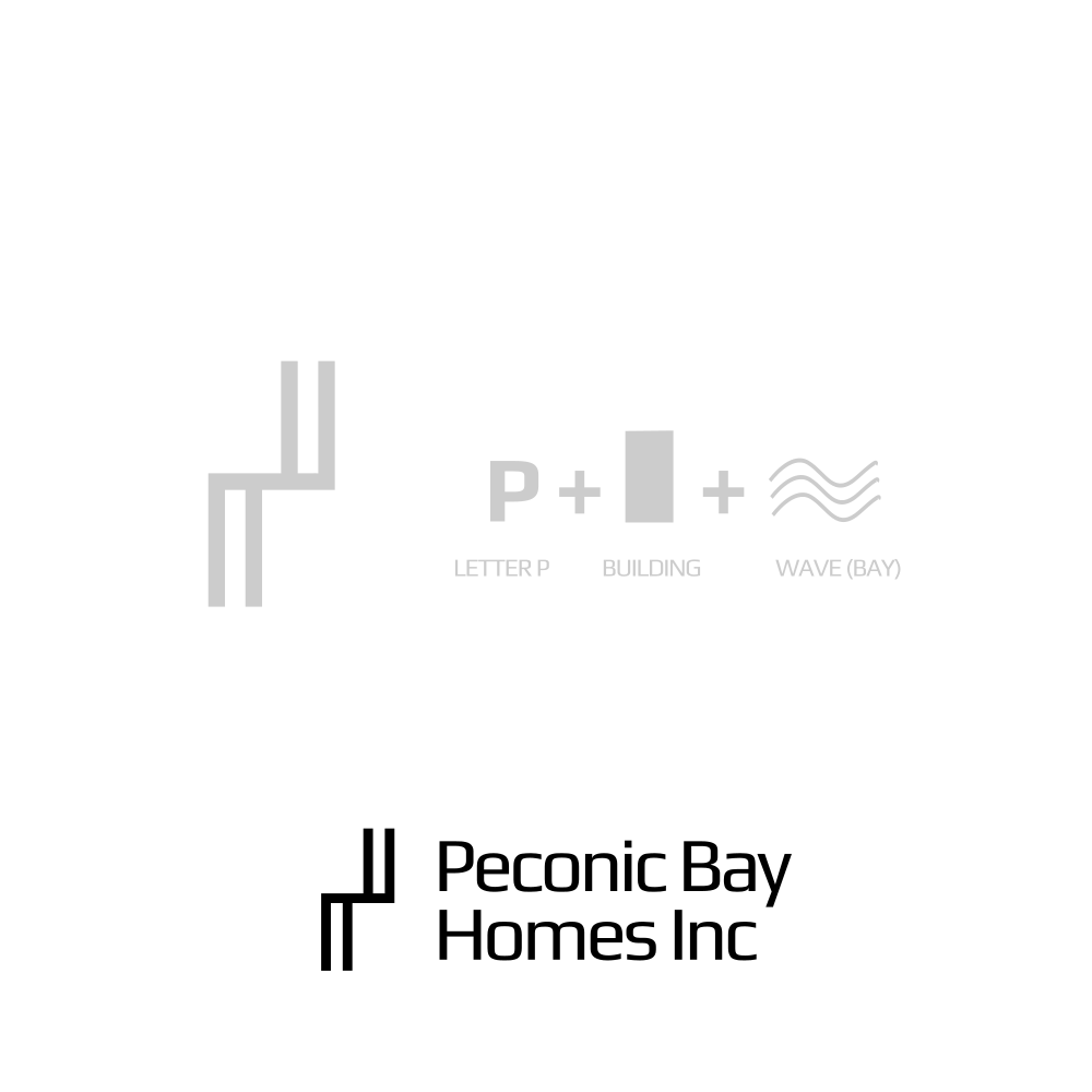 Design de Logo par Pongas.id pour Peconic Bay Homes Inc. | Design #37712049