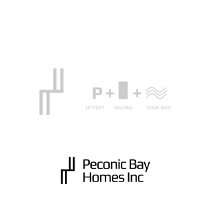 Logo Design by Pongas.id for Peconic Bay Homes Inc. | Design: #37712049