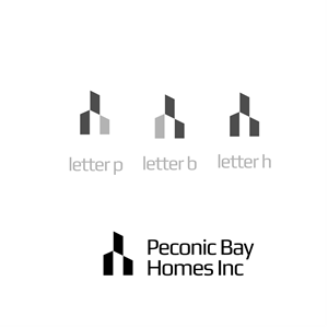 Logo Design by Pongas.id for Peconic Bay Homes Inc. | Design: #37712085