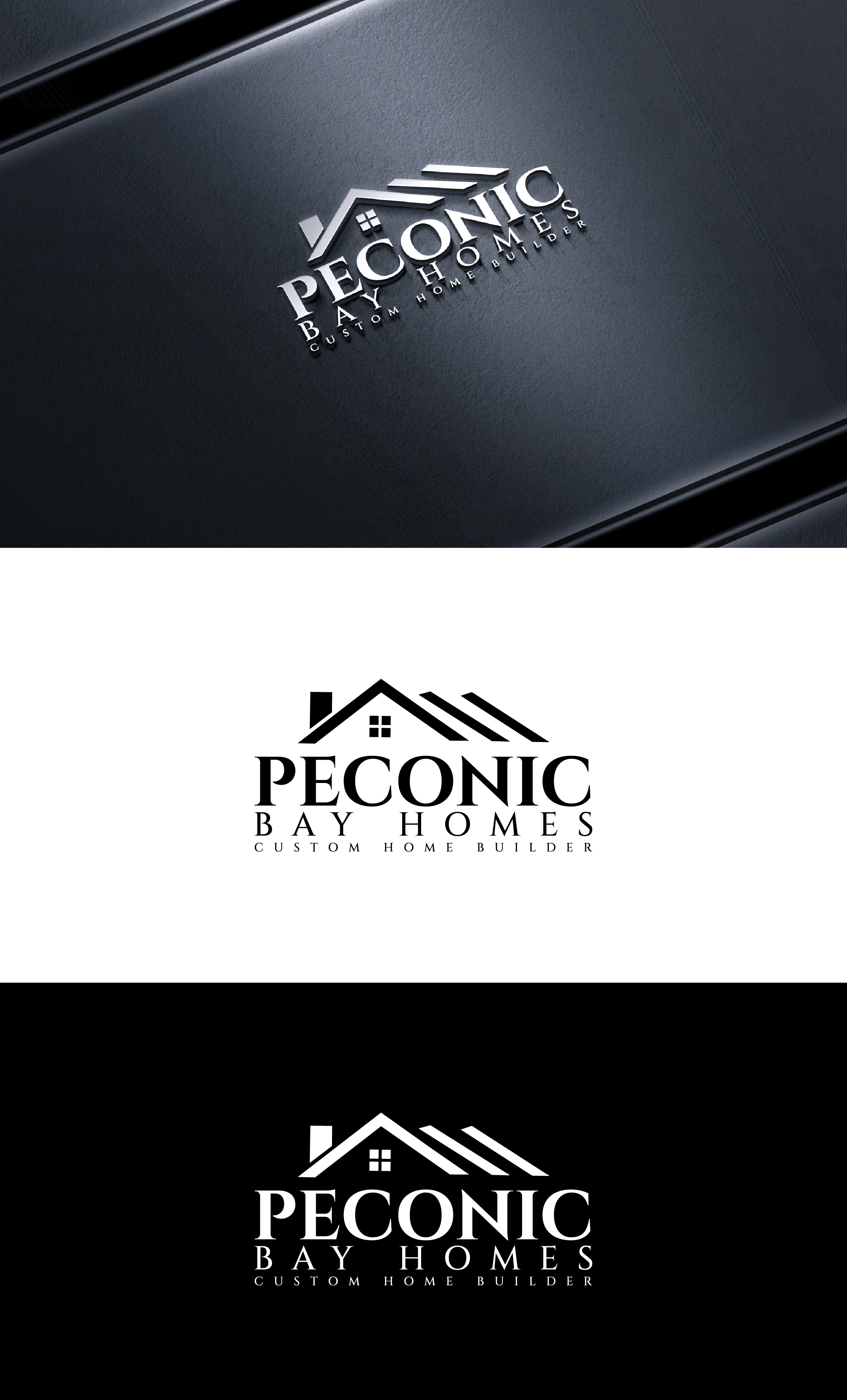 Logo Design by THE DESIGN MAN for Peconic Bay Homes Inc. | Design #37706656
