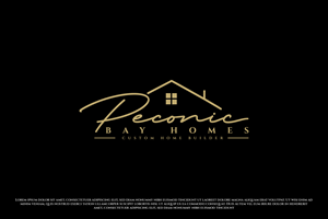 Logo Design by THE DESIGN MAN for Peconic Bay Homes Inc. | Design: #37706805