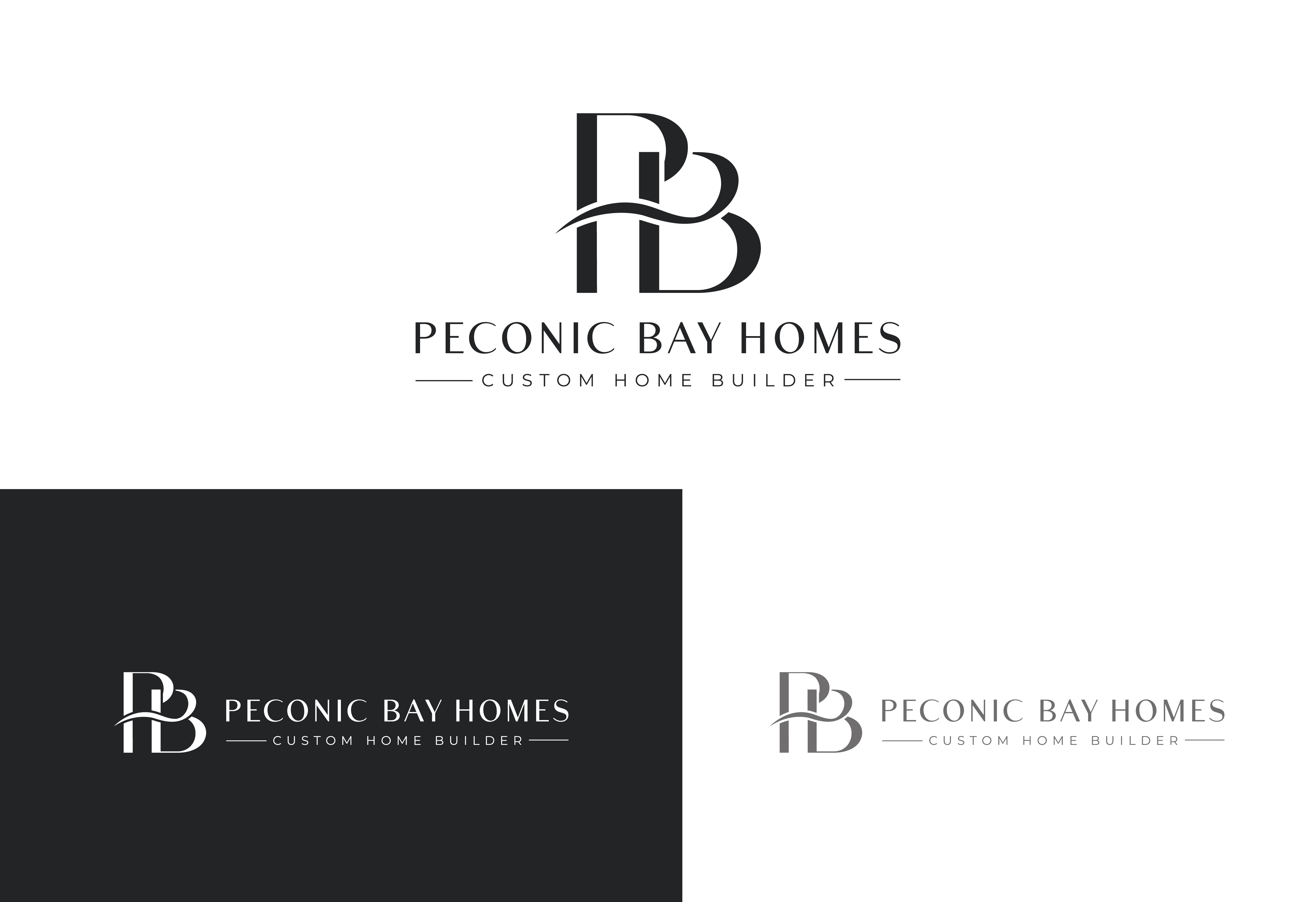 Design de Logo par Logo Maker Zone pour Peconic Bay Homes Inc. | Design #37700116