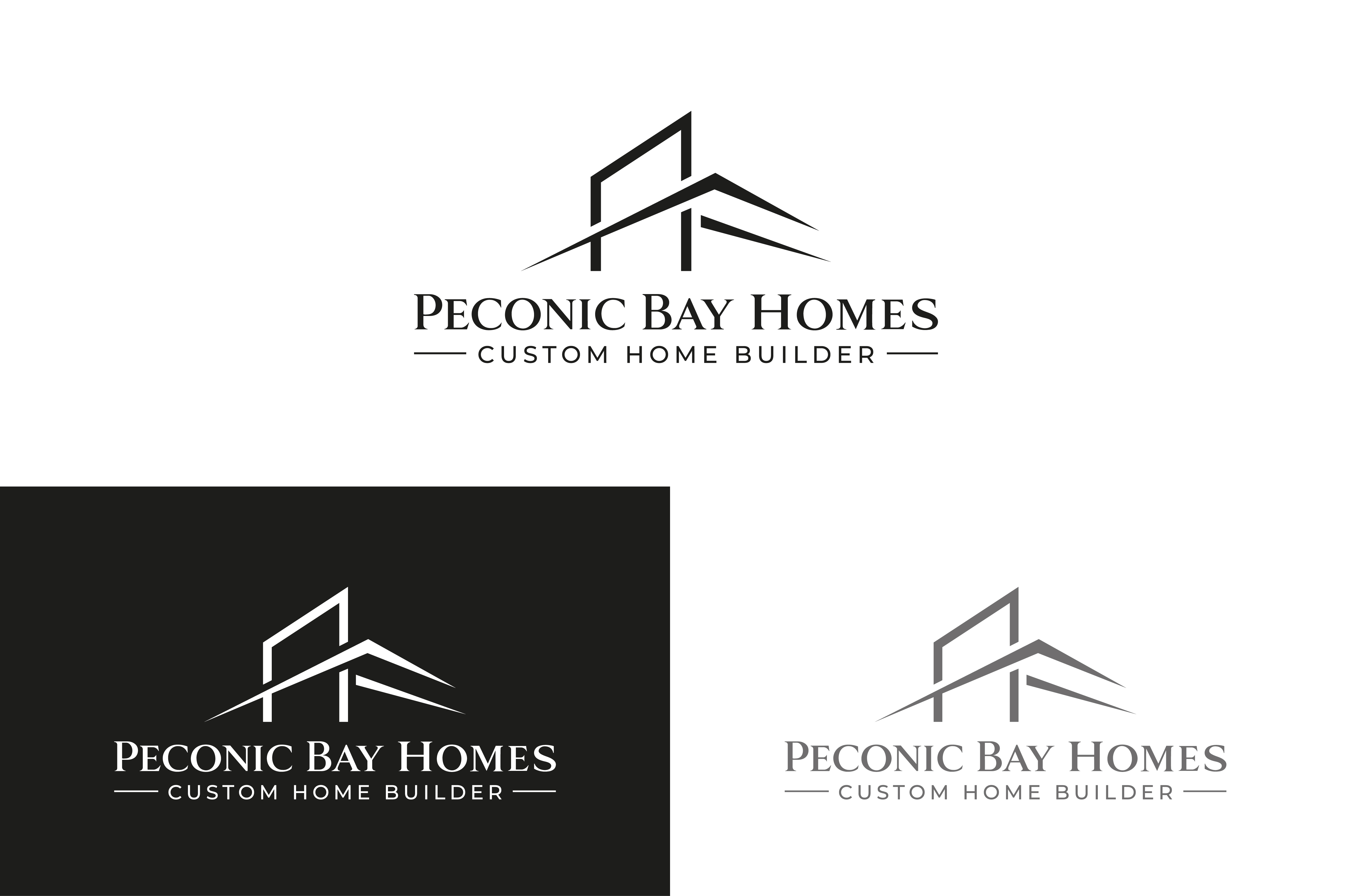 Design de Logo par Logo Maker Zone pour Peconic Bay Homes Inc. | Design #37700174