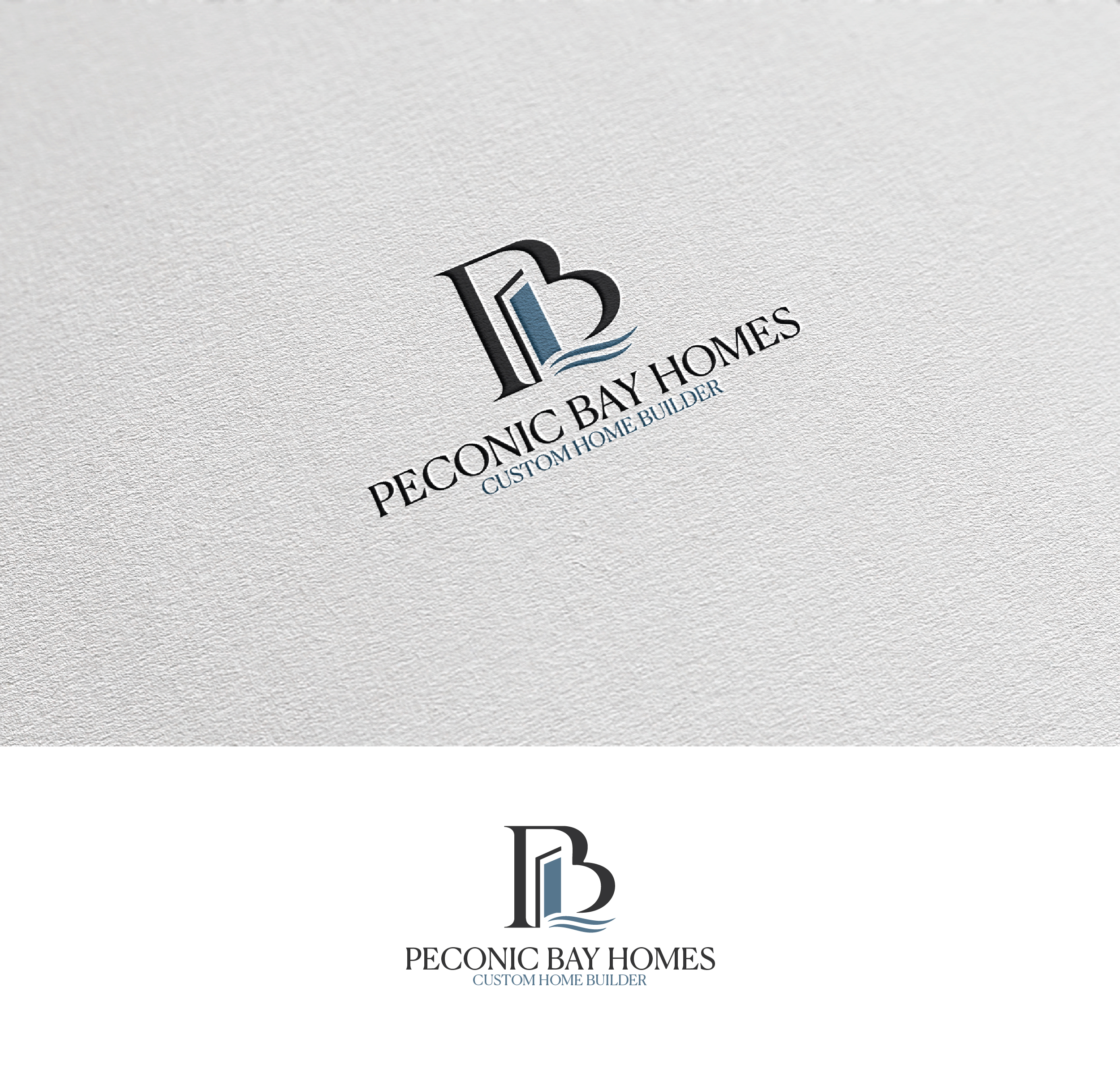 Design de Logo par Afsana_Hoque pour Peconic Bay Homes Inc. | Design #37698126