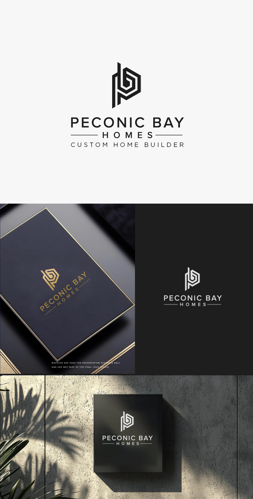 Design de Logo par DesignDot71 pour Peconic Bay Homes Inc. | Design #37706820