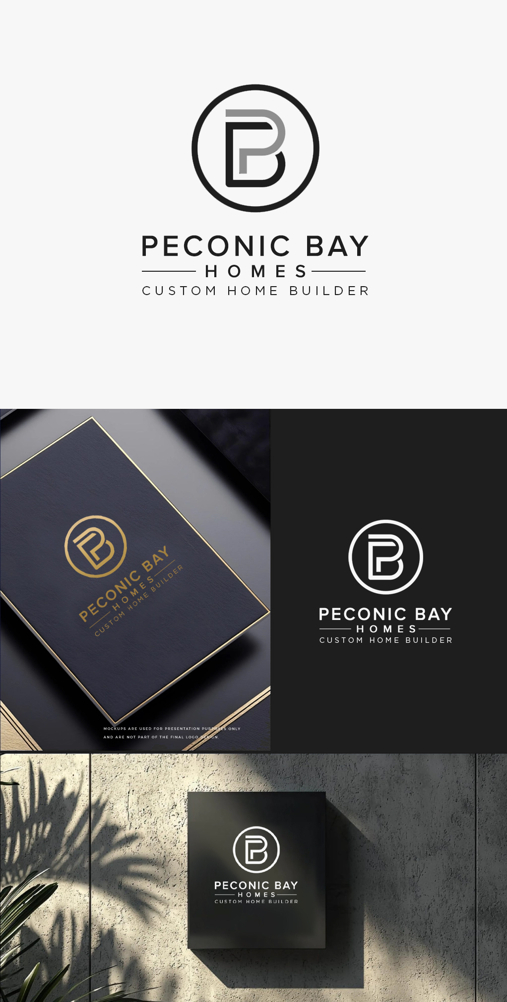 Design de Logo par DesignDot71 pour Peconic Bay Homes Inc. | Design #37706821