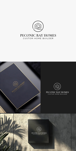 Logo Design by DesignDot71 for Peconic Bay Homes Inc. | Design: #37711529