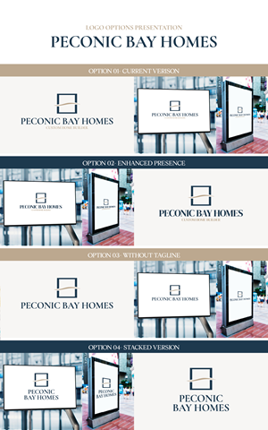 Logo Design by raju.creative for Peconic Bay Homes Inc. | Design: #37705209