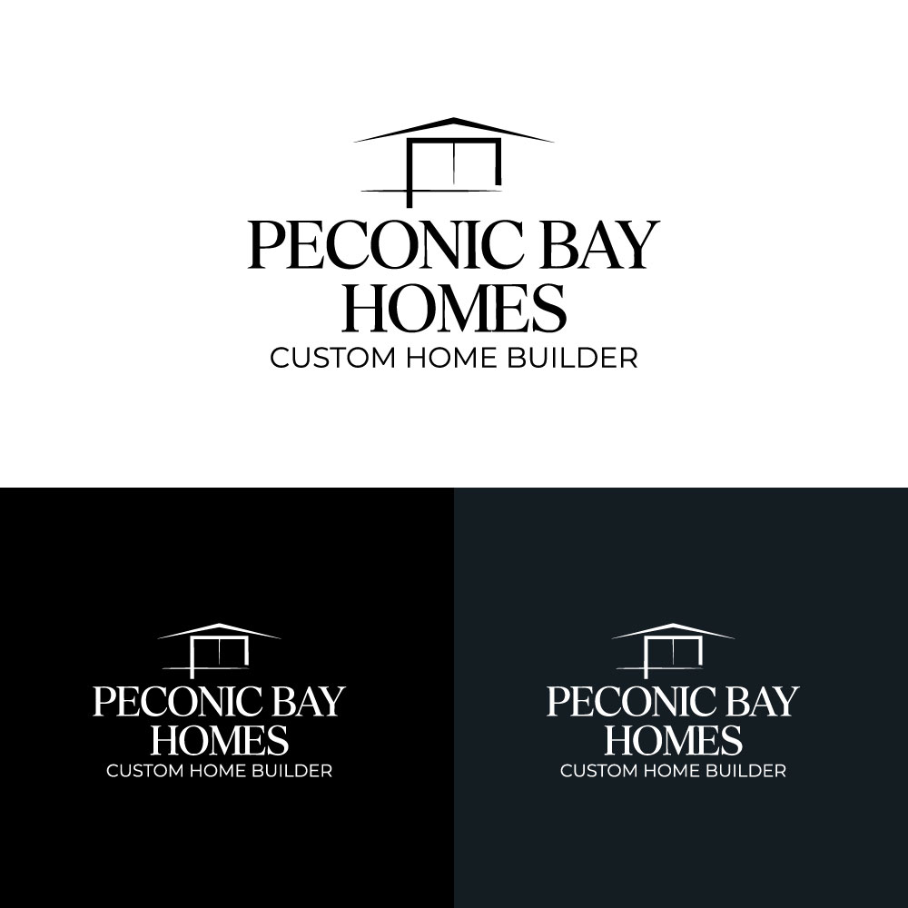 Logo Design by artpure for Peconic Bay Homes Inc. | Design #37697349